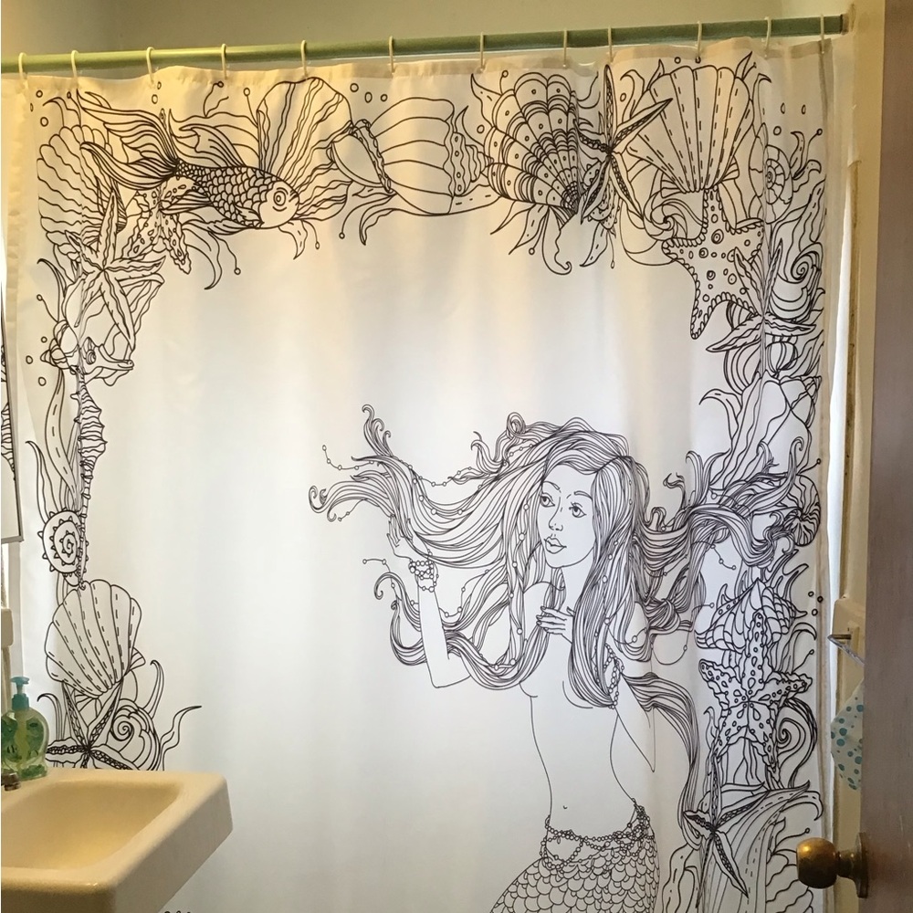 Mermaid Shower Curtain
